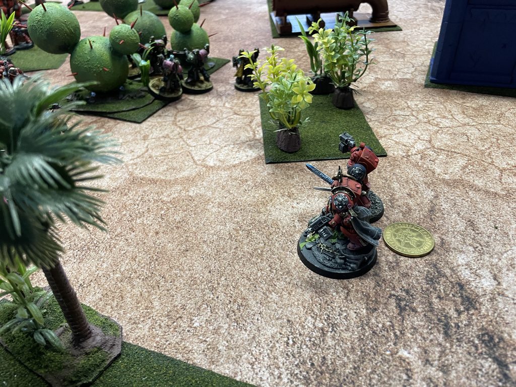 Die Terminatoren fallen unter dem konzentrierten Feuer der Emperors Children.